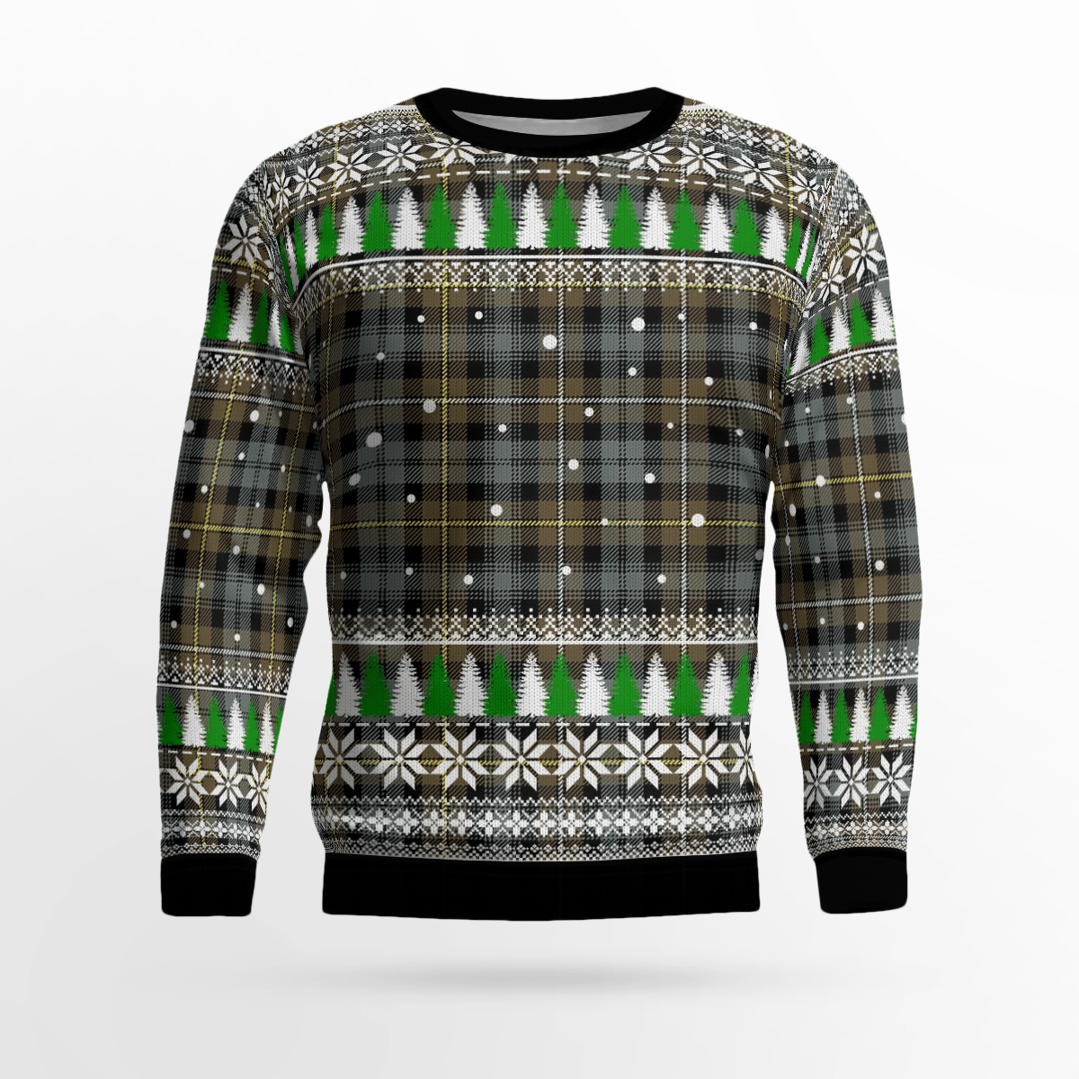 Clan Campbell Argyll Weathered Tartan Christmas Ugly Sweater VN34 Campbell Argyll Weathered Tartan Tartan Ugly Sweater   