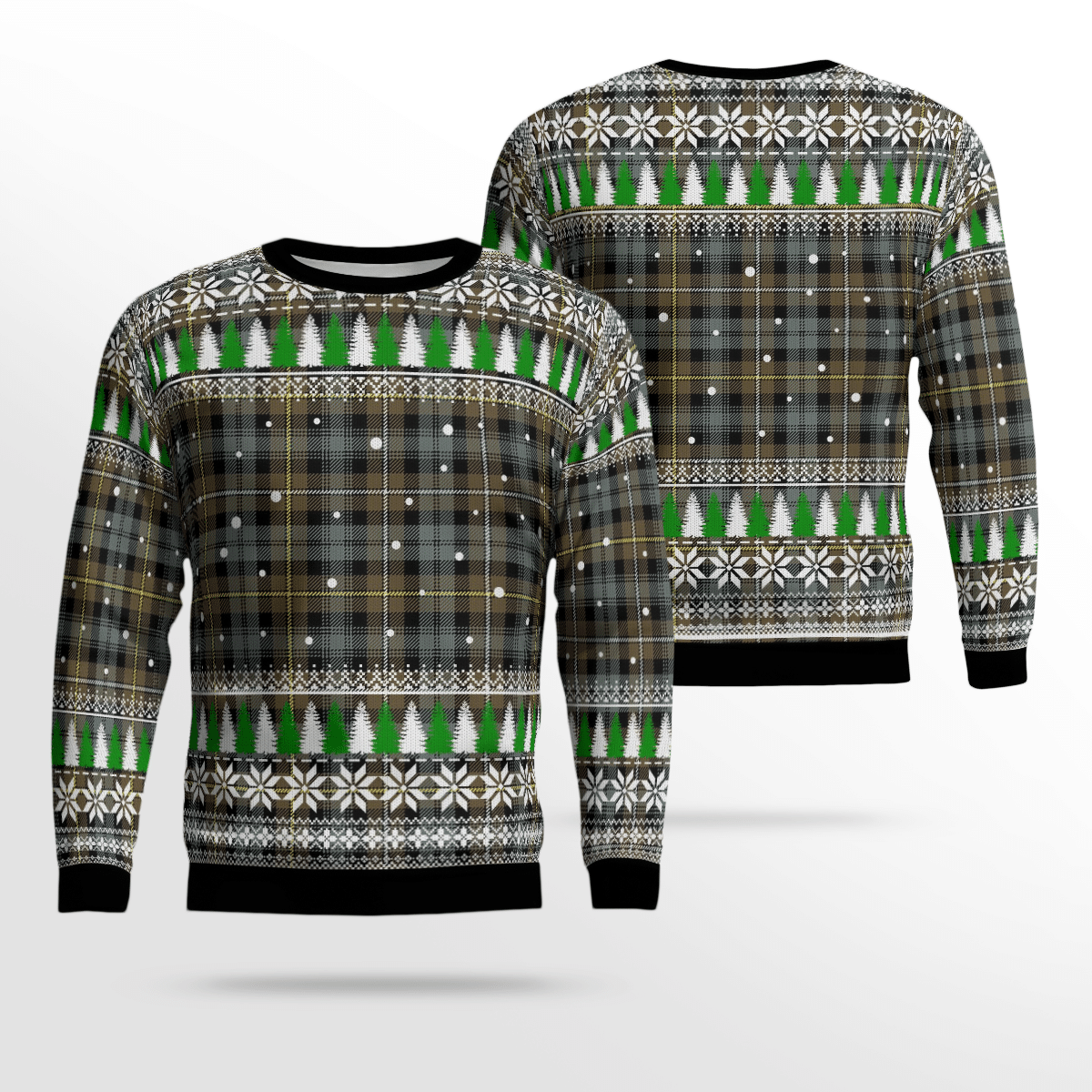 Clan Campbell Argyll Weathered Tartan Christmas Ugly Sweater VN34 Campbell Argyll Weathered Tartan Tartan Ugly Sweater   