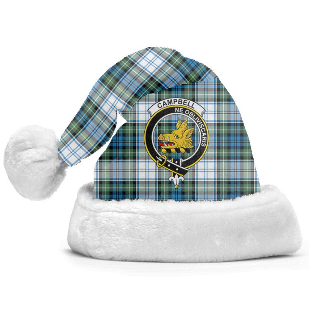 Clan Campbell Dress Ancient Tartan Crest Christmas Santa Hat RF46 Campbell Dress Ancient Tartan Tartan Santa Hat   