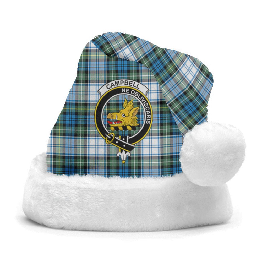 Clan Campbell Dress Ancient Tartan Crest Christmas Santa Hat RF46 Campbell Dress Ancient Tartan Tartan Santa Hat   