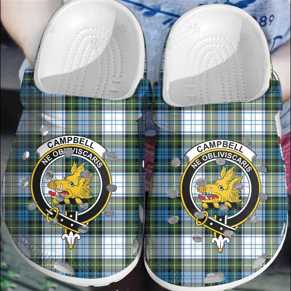 Clan Campbell Dress Ancient Tartan Crest Clogs Classic II69 Campbell Dress Ancient Tartan Tartan Today   