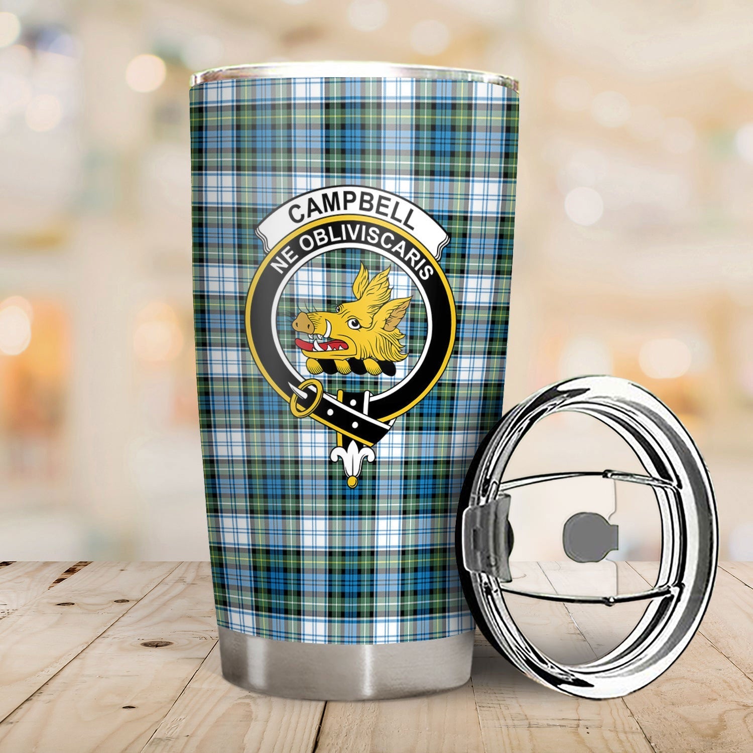 Clan Campbell Dress Ancient Tartan Crest Tumbler DV66 Clan Campbell Tartan Today   