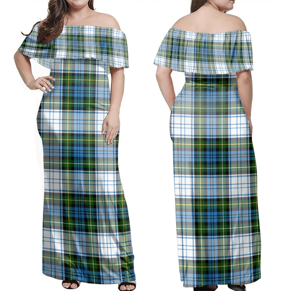 Clan Campbell Dress Ancient Tartan Hawaii Dress HP92 Clan Campbell Tartan Hawaii Dress   