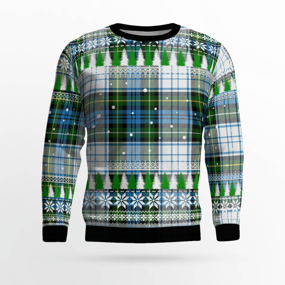 Clan Campbell Dress Tartan Christmas Ugly Sweater VI26 Campbell Dress Tartan Tartan Ugly Sweater   