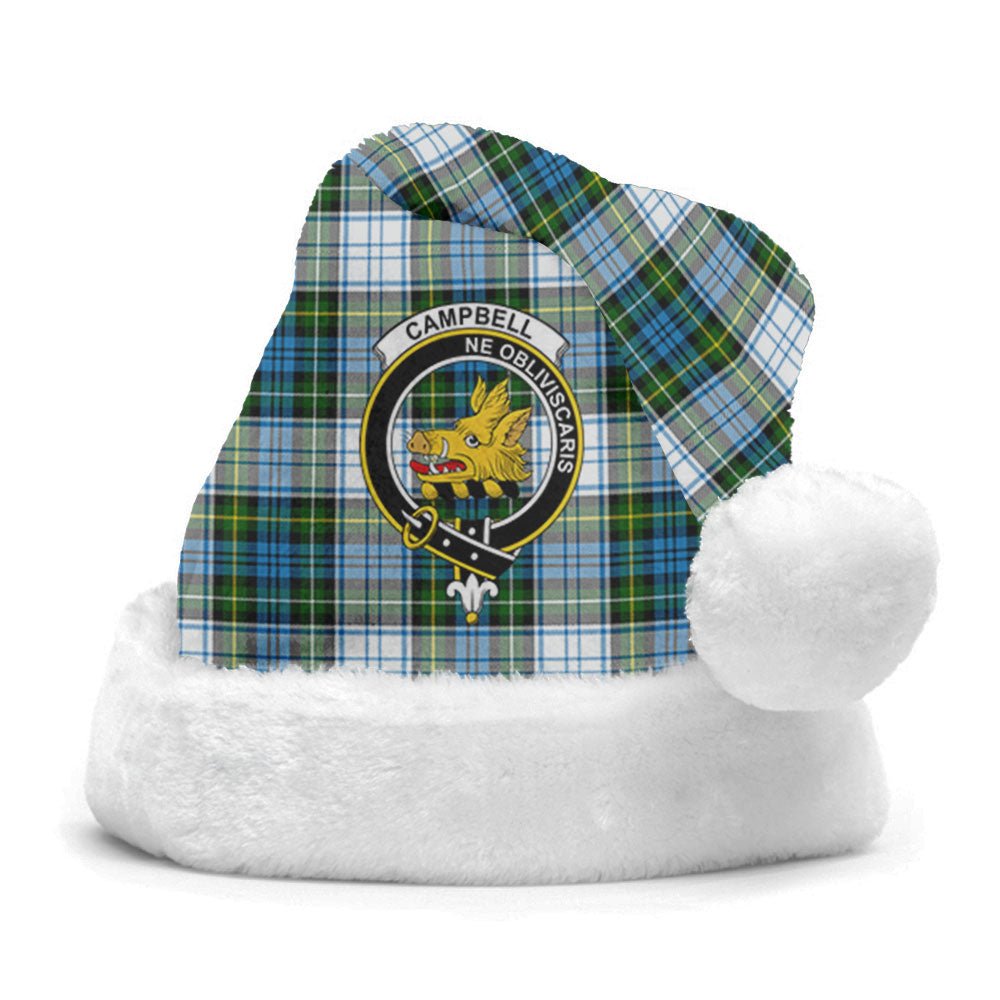 Clan Campbell Dress Tartan Crest Christmas Santa Hat OB83 Campbell Dress Tartan Tartan Santa Hat   