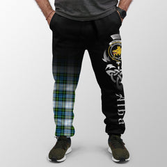 Clan Campbell Dress Tartan Crest Jogger Sweatpants  Alba Celtic Style LB10 Clan Campbell Tartan Today   