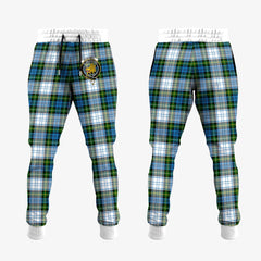 Clan Campbell Dress Tartan Crest Jogger Sweatpants GT76 Clan Campbell Tartan Today   