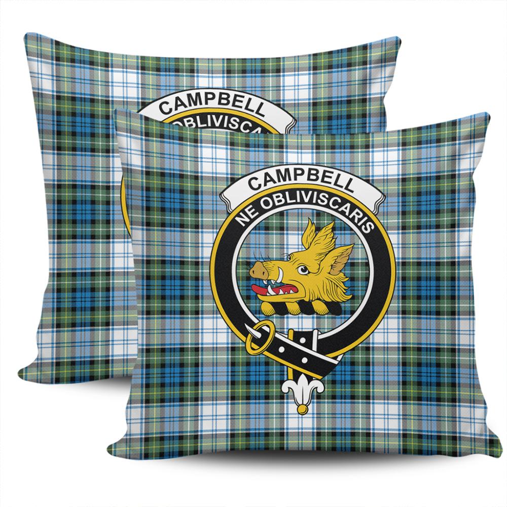 Clan Campbell Dress Tartan Crest Pillow Cover JA13 Clan Campbell Tartan Today   