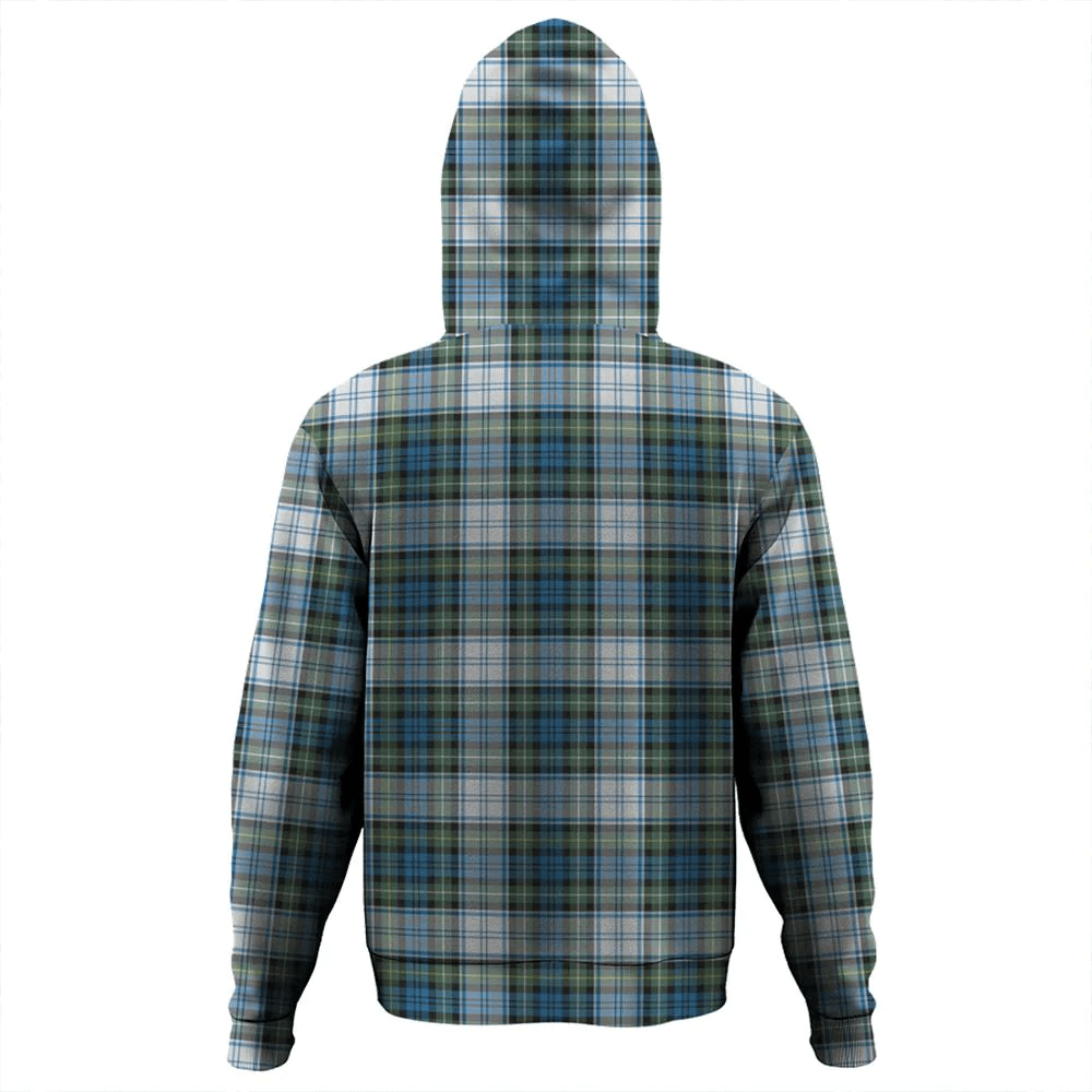 Clan Campbell Dress Tartan Hoodie Crest PJTRFSDS-1 Campbell Dress Tartan Hoodies   