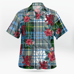 Clan Campbell Dress Tartan Scottish Lion Hawaiian Shirt ME65 Campbell Dress Tartan Tartan Hawaii Shirt   