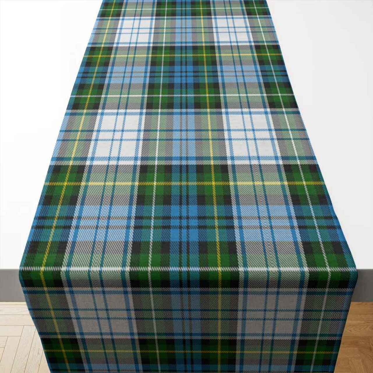 Clan Campbell Dress Tartan Table Runner Cotton CQ13 Campbell Dress Tartan Tartan Table Runner   