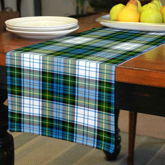 Clan Campbell Dress Tartan Table Runner Cotton CQ13 Campbell Dress Tartan Tartan Table Runner   