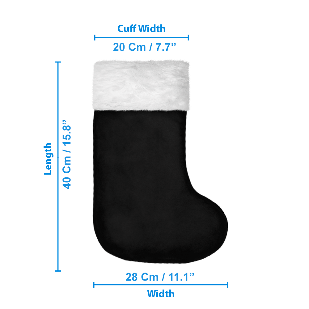 Clan Campbell Faded Tartan Crest Christmas Stocking VS33 Campbell Faded Tartan Tartan Stocking   