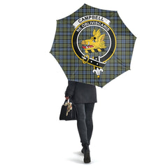 Clan Campbell Faded Tartan Crest Umbrella SP74 Clan Campbell Tartan Today   