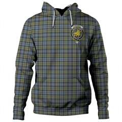 Clan Campbell Faded Tartan Hoodie Crest C6RISUHZ-1 Campbell Faded Tartan Hoodies   