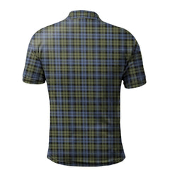 Clan Campbell Faded Tartan Polo Shirt MR65 Campbell Faded Tartan Tartan Polo   