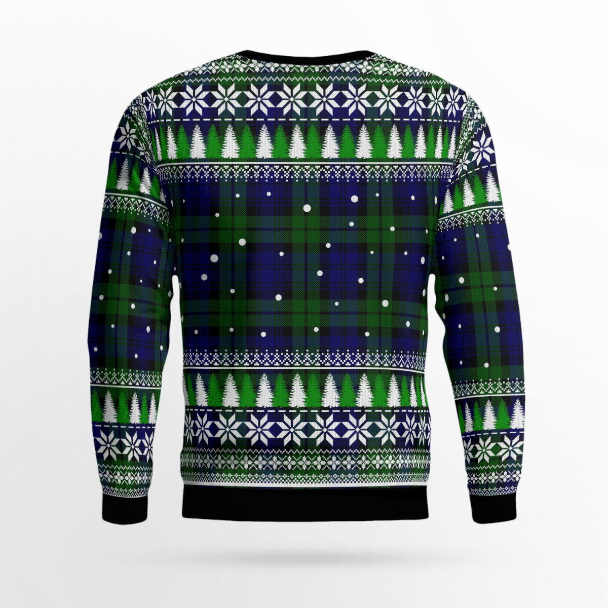 Clan Campbell Modern Crest Tartan Christmas Ugly Sweater IG26 Campbell Modern Crest Tartan Tartan Ugly Sweater   