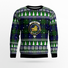 Clan Campbell Modern Crest Tartan Christmas Ugly Sweater IG26 Campbell Modern Crest Tartan Tartan Ugly Sweater   