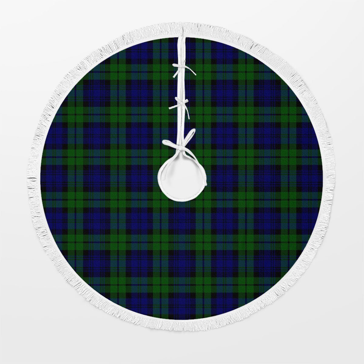 Clan Campbell Modern Tartan Christmas Tree Skirt RG24 Campbell Modern Tartan Tartan Christmas   