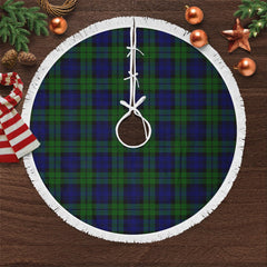 Clan Campbell Modern Tartan Christmas Tree Skirt RG24 Campbell Modern Tartan Tartan Christmas   