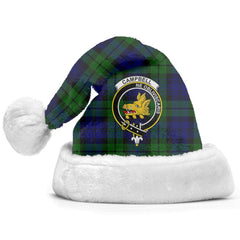 Clan Campbell Modern Tartan Crest Christmas Santa Hat XB13 Campbell Modern Tartan Tartan Santa Hat   