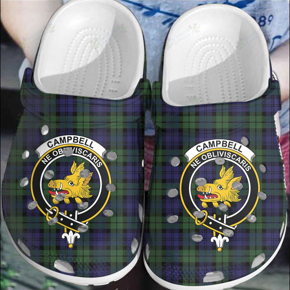 Clan Campbell Modern Tartan Crest Clogs Classic KT97 Campbell Modern Tartan Tartan Today   