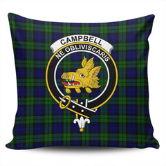 Clan Campbell Modern Tartan Crest Pillow Cover ED70 Clan Campbell Tartan Today   