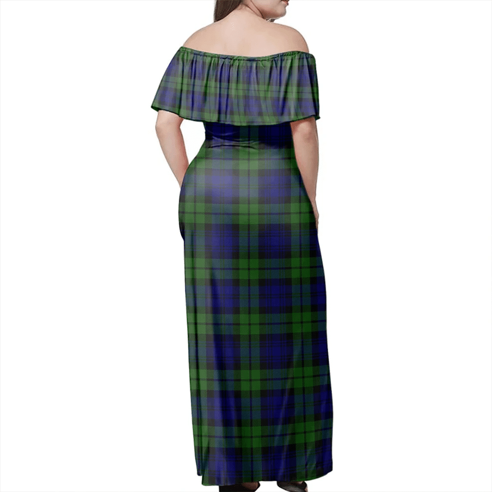 Clan Campbell Modern Tartan Hawaii Dress AU32 Clan Campbell Tartan Hawaii Dress   