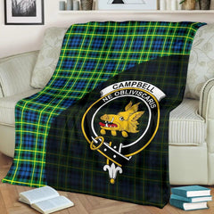 Clan Campbell of Breadalbane Ancient Tartan Crest Blanket Wave Style LM96 Clan Campbell of Breadalbane Tartan Today   