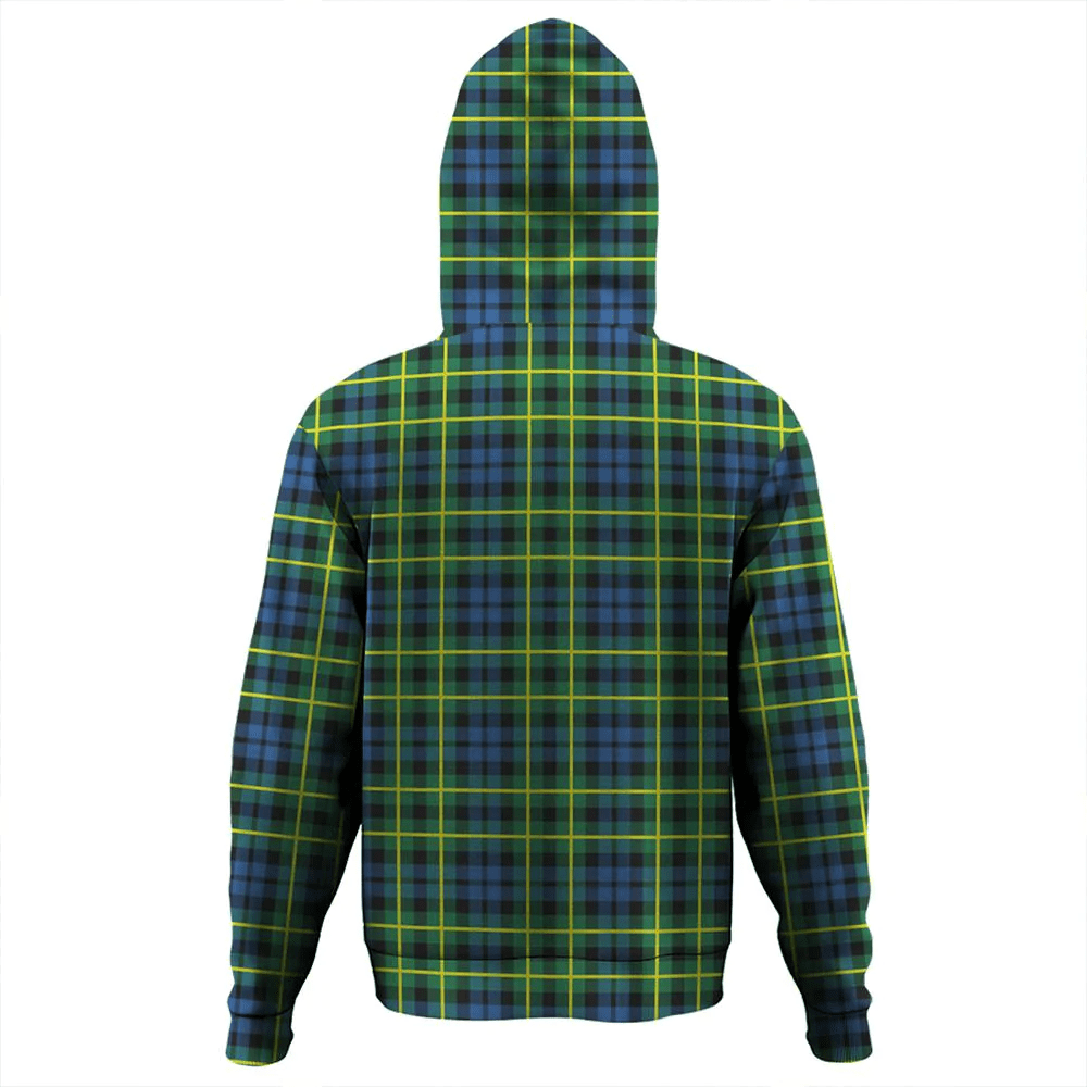 Clan Campbell of Breadalbane Ancient Tartan Hoodie Crest JMGUAZ7T-1 Campbell of Breadalbane Ancient Tartan Hoodies   