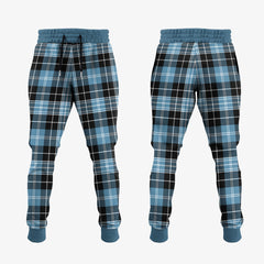 Clan Clark (Lion) Ancient Tartan Crest Jogger Sweatpants SF36 Clan Clark Tartan Today   