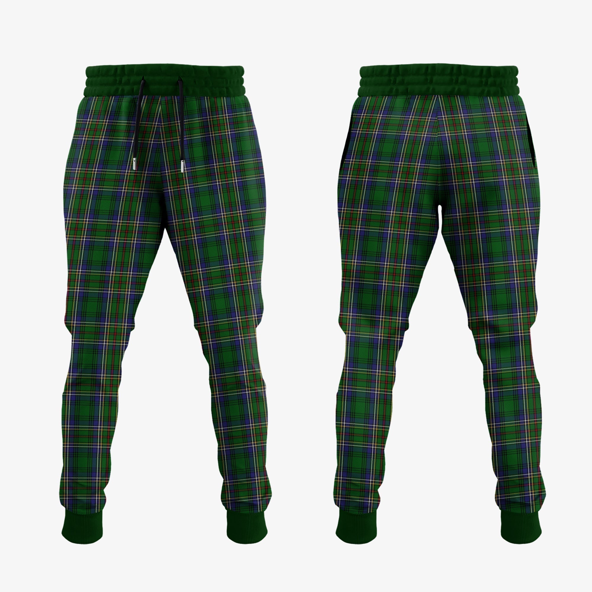 Clan Cockburn Tartan Crest Jogger Sweatpants JG65 Clan Cockburn Tartan Today   