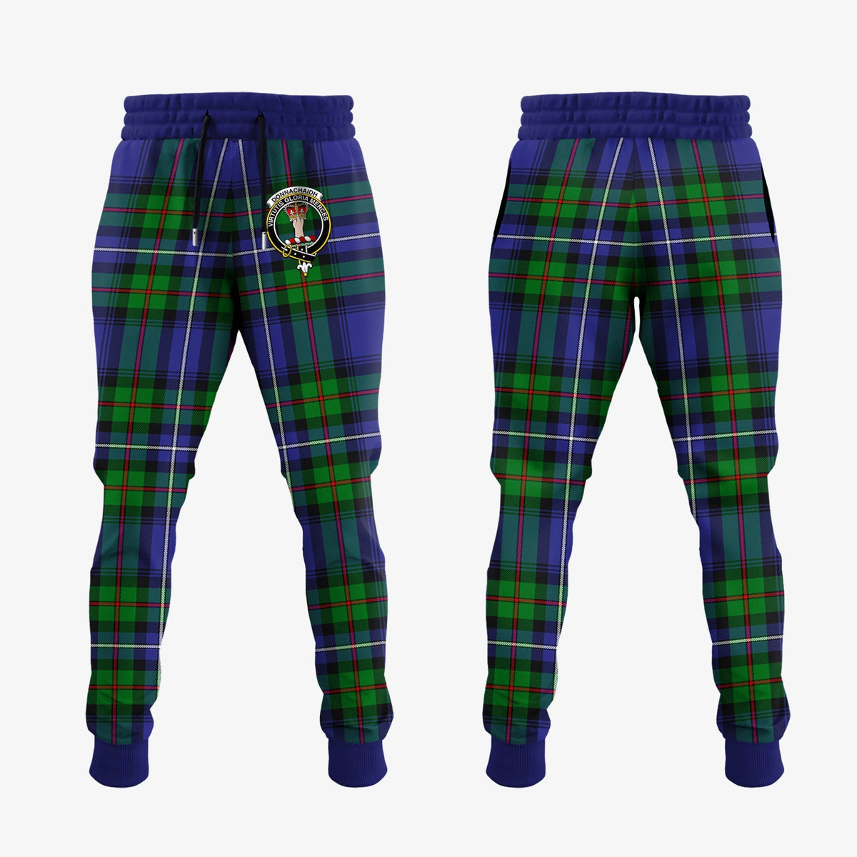 Clan Donnachaidh Tartan Crest Jogger Sweatpants ZY23 Clan Don Tartan Today   