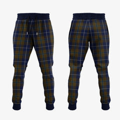 Clan Douglas Brown Tartan Crest Jogger Sweatpants DE60 Clan Douglas Tartan Today   