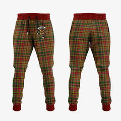 Clan Drummond Of Strathallan Tartan Crest Jogger Sweatpants BI85 Clan Hall Tartan Today   