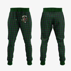 Clan Elphinstone Tartan Crest Jogger Sweatpants TN27 Clan Elphinstone Tartan Today   