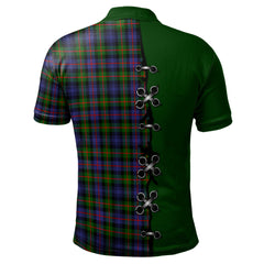 Clan Fleming Tartan Polo Shirt - Lion Rampant And Celtic Thistle Style DW24 Fleming Tartan Tartan Polo   