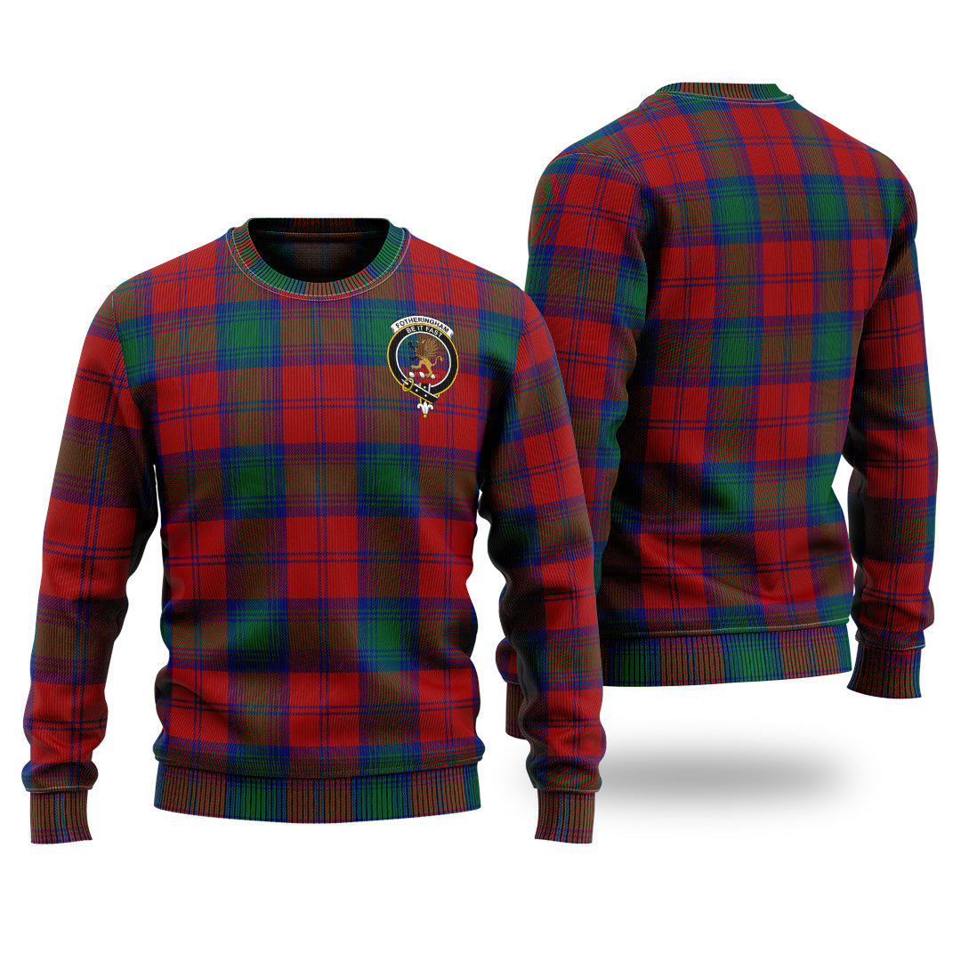 Clan Fotheringham Modern Tartan Christmas Ugly Sweater FP68 Fotheringham Modern Tartan Tartan Sweater   