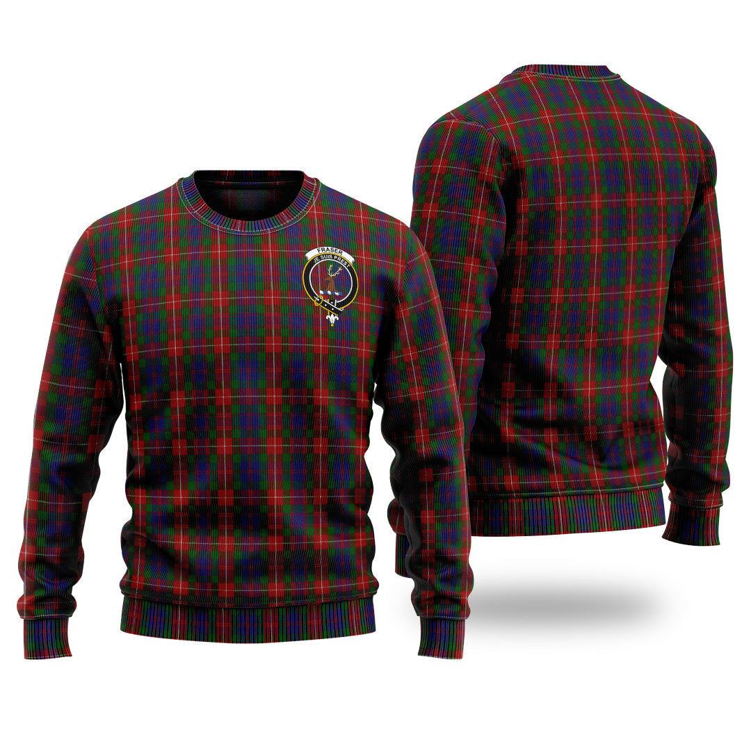 Clan Fraser Of Lovat Tartan Christmas Ugly Sweater TH82 Fraser Of Lovat Tartan Tartan Sweater   