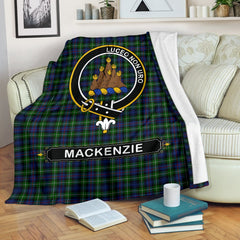 Clan MacKenzie Family Tartan Crest BlanketFR93 Clan MacKenzie Clan MacKenzie   