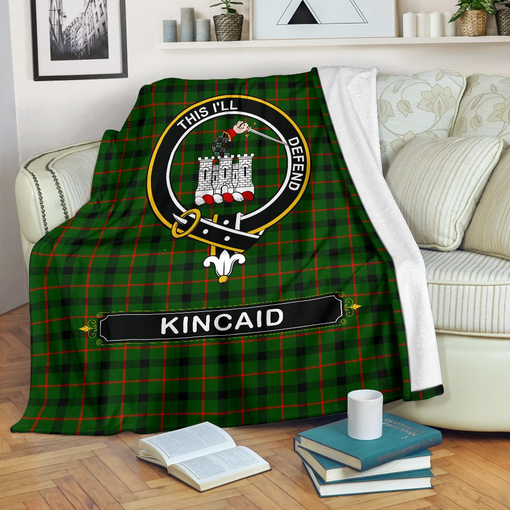 Clan Kincaid Family Tartan Crest BlanketsCZ91 Clan Kincaid Tartan Today   