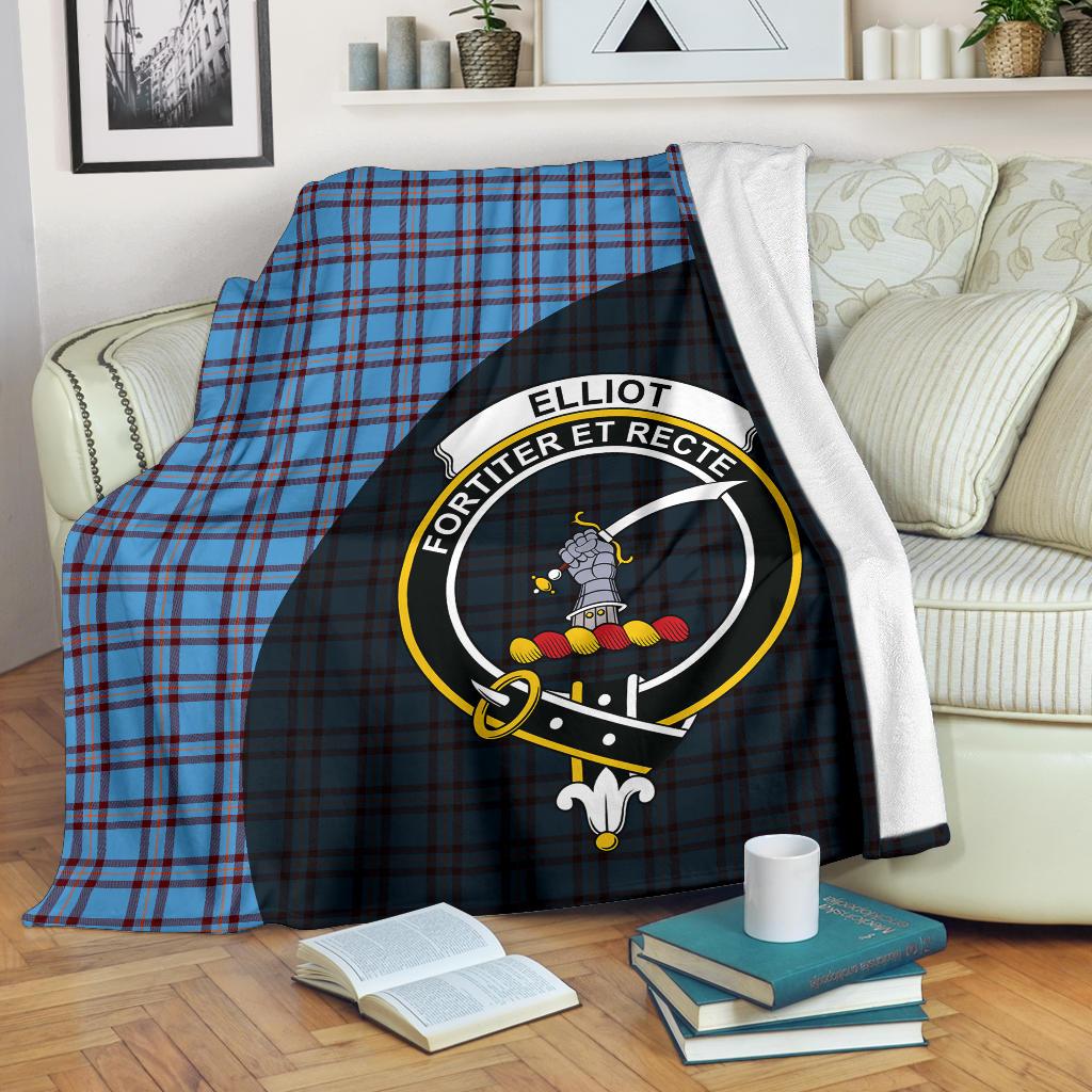 Clan Elliot Ancient Tartan Crest Blanket 3 Sizes GS20 Clan Elliot Tartan Today   