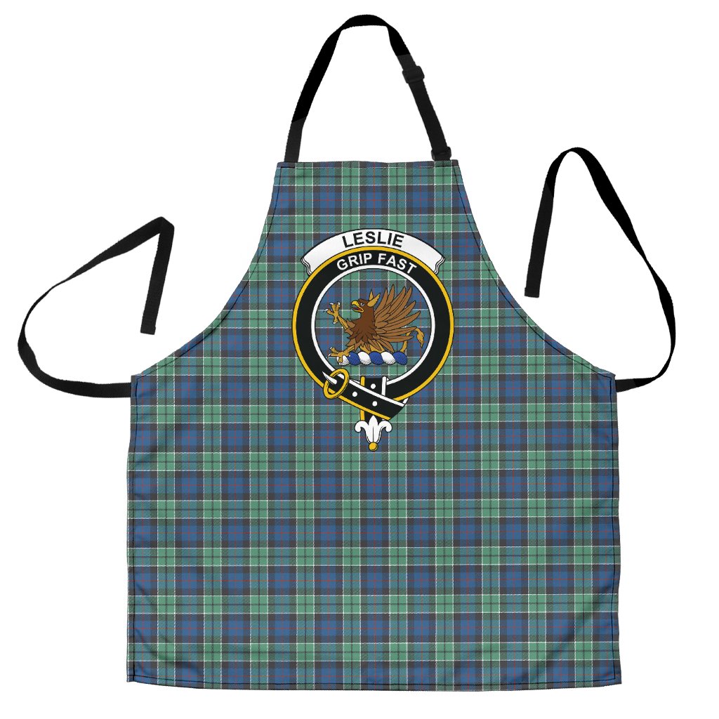 Clan Leslie Hunting Ancient Tartan Crest Apron SL95 Clan Leslie Tartan Today   