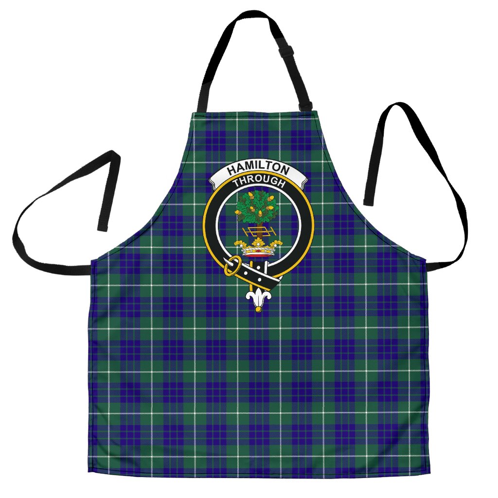 Clan Hamilton Hunting Modern Tartan Crest Apron ZC38 Clan Hamilton Tartan Today   