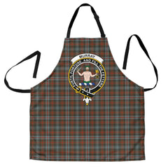 Clan Murray of Atholl Weathered Tartan Crest Apron EG79 Clan Murray Tartan Today   