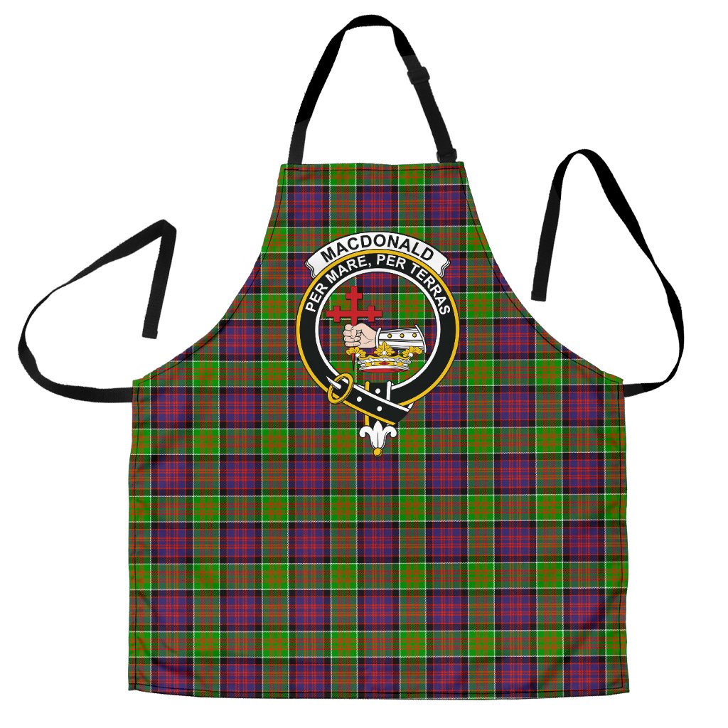 Clan MacDonald of Clanranald Tartan Crest Apron CL55 Clan MacDonald of Clanranald Tartan Today   