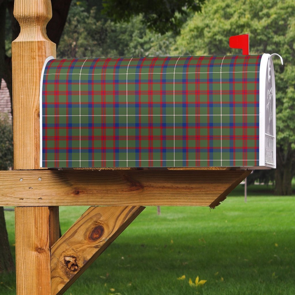 Clan Shaw Green Modern Tartan Mailbox UX59 Clan Shaw Tartan Today   