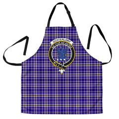 Clan Ochterlony Tartan Crest Apron WI30 Clan Ochterlony/ Ochterlonie Tartan Today   