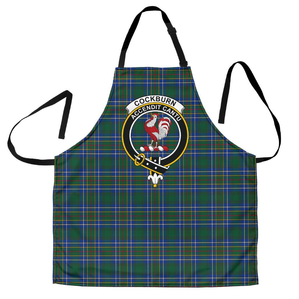 Clan Cockburn Ancient Tartan Crest Apron FT34 Clan Cockburn Tartan Today   