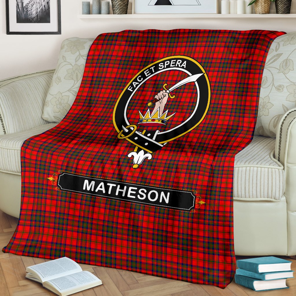 Clan Matheson Family Tartan Crest BlanketsKV71 Clan Matheson Tartan Today   